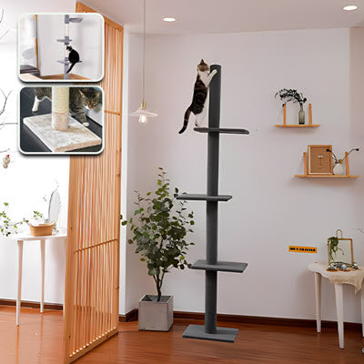 Arbre à chat Felinia Tower du sol au plafond 05