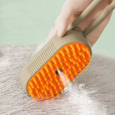 Brosse Vapeur Chat LuxeCat™ – Le Luxe du Toilettage pour Votre Félin CatLoversBoutique.com