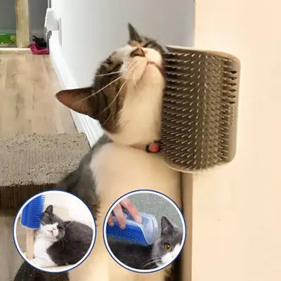 Brosse chat CatClean™ – Auto-toilettage et massage pour chat heureux CatLoversBoutique.com
