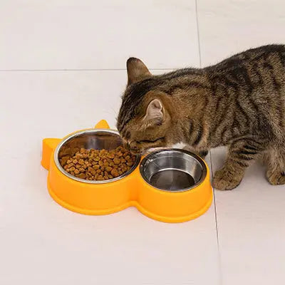 Gamelle pour chat | DuoMiaou™ CatLoversBoutique.com