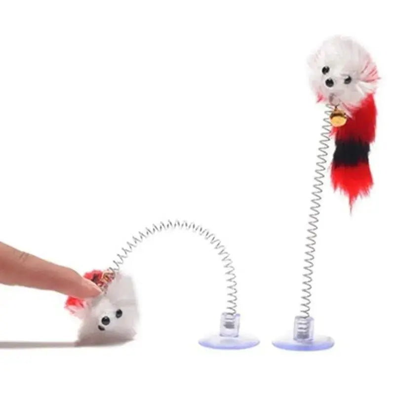 Jouet pour chat - Tige Spirale SpringFun™ - CatLoversBoutique.com