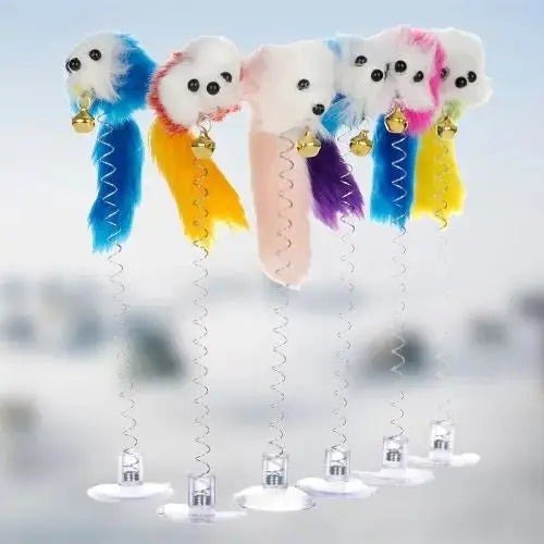 Jouet pour chat - Tige Spirale SpringFun™ - CatLoversBoutique.com