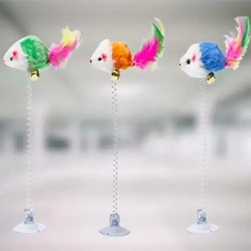 Jouet pour chat - Tige Spirale SpringFun™ - CatLoversBoutique.com
