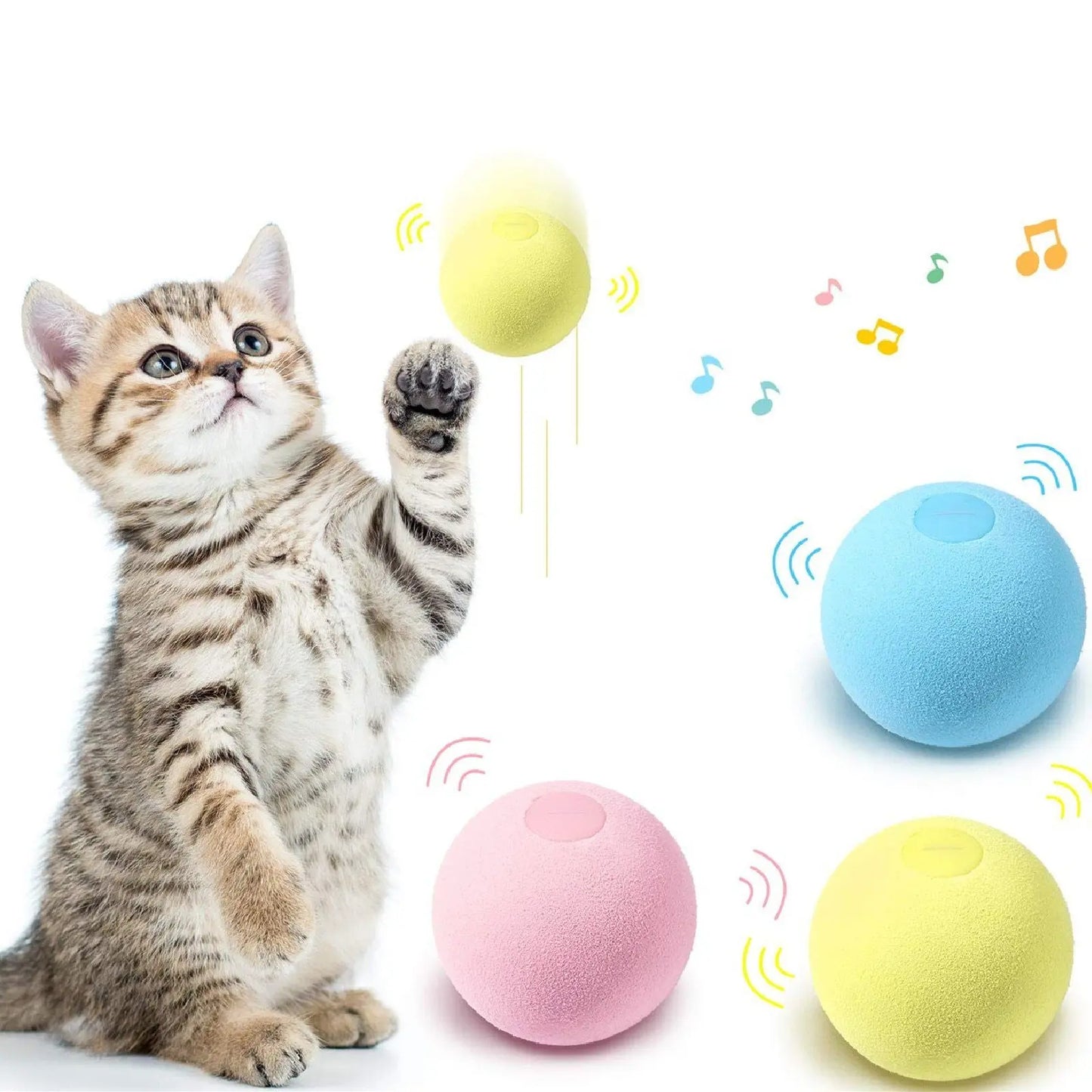 Jouet pour chat interactif - SmartBall™ - CatLoversBoutique.com