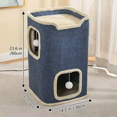 Arbre à chat CubeLodge 09