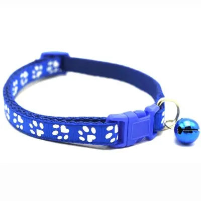 collier-chat-securaBell-bleu