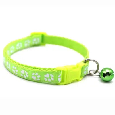 collier-chat-securaBell-vert-pâle