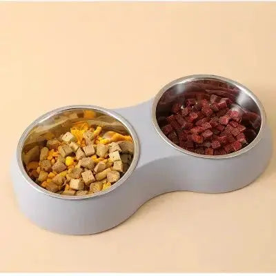 Gamelle chat - CroqDuo™ - CatLoversBoutique.com