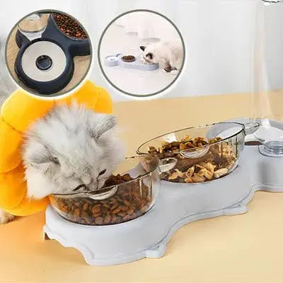 Gamelle chat surélevée - Aquacatbol™ - CatLoversBoutique.com