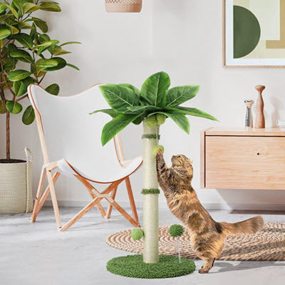 Griffoir Chat PalmFun –  en forme de cocotier 04