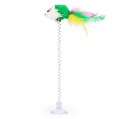 Jouet Pour chat à ressort et ventouse - ToyStick™ - CatLoversBoutique.com