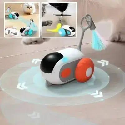 Jouet pour chat voiture télécommandée PawRacer™ - CatLoversBoutique.com