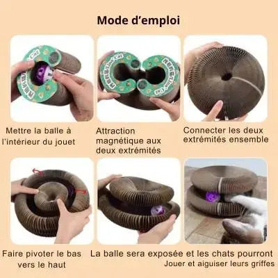 Jougrif ™ - Jouet pour Chat conçu pour captiver votre chat dès sa première utilisation - CatLoversBoutique.com