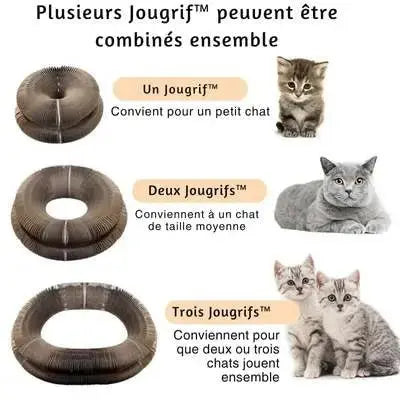 Jougrif ™ - Jouet pour Chat conçu pour captiver votre chat dès sa première utilisation - CatLoversBoutique.com