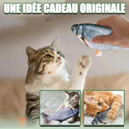 Poisson Jouet Pour Chat - Chatonix™ - CatLoversBoutique.com
