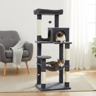 Arbre à chat | CatHaven™ – Tour multi-niveaux pour jeu et détente