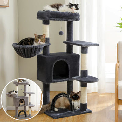Arbre à chat | PurrVista™ – Multifonction 05
